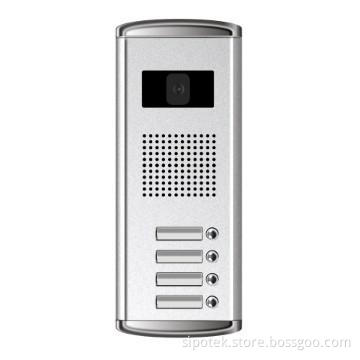 Apartment color video intercom with rainy-proof